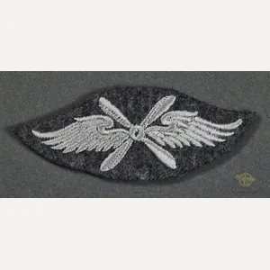 German WWII Luftwaffe Specialty Patch for Flying Personnel
