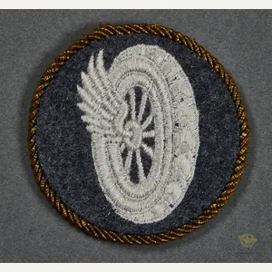 German WWII Luftwaffe Specialty Patch for Mechanized Transport/Equipment Specialist