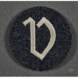 German WWII Luftwaffe Specialty Patch for Administration Personnel
