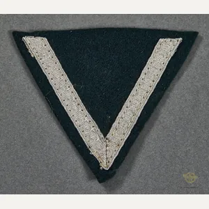 German WWII Heer Rank Chevron for Waffenrock or Dress Tunic