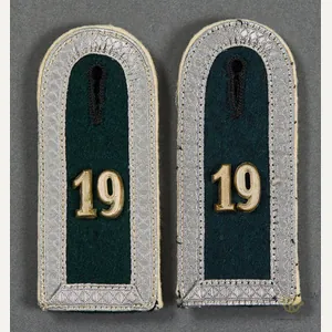 German WWII Set of Slip-on Shoulder Boards for Army Infantry …