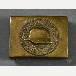 German Stahlhelm 'Front Heil' Veteran's Organization Buckle