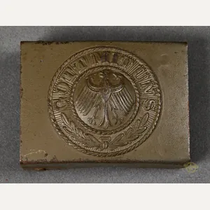 German Reichswehr EM Steel Buckle