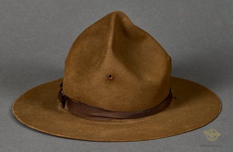 WWII Vintage US 104th Regiment Campaign (Smokey Bear) Hat — image 6