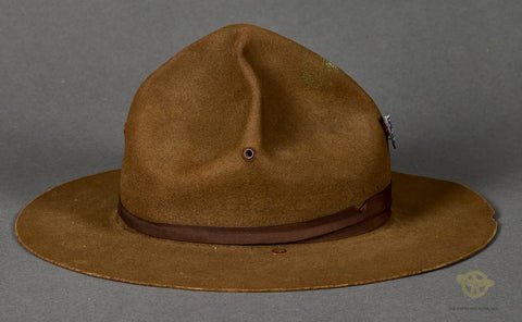 WWII Vintage US 104th Regiment Campaign (Smokey Bear) Hat — image 7