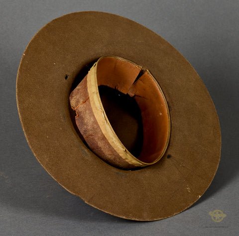 WWII Vintage US 104th Regiment Campaign (Smokey Bear) Hat — image 9