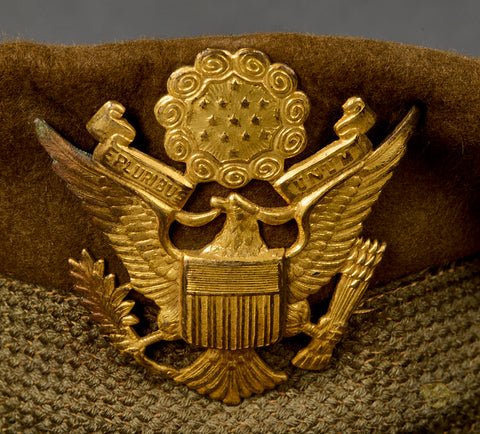 US WWII Officer's Visor Cap — image 2