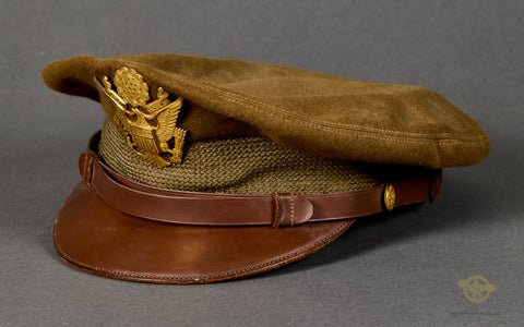 US WWII Officer's Visor Cap — image 3