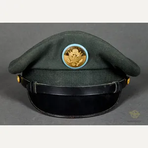 Veteran US Vietnam Era Army Enlisted Man's Visor Cap