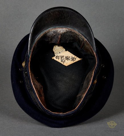 Cased Imperial Japanese Navy Officer's Visor Cap — image 11