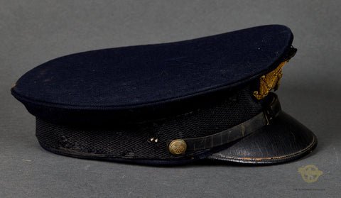 Cased Imperial Japanese Navy Officer's Visor Cap — image 5
