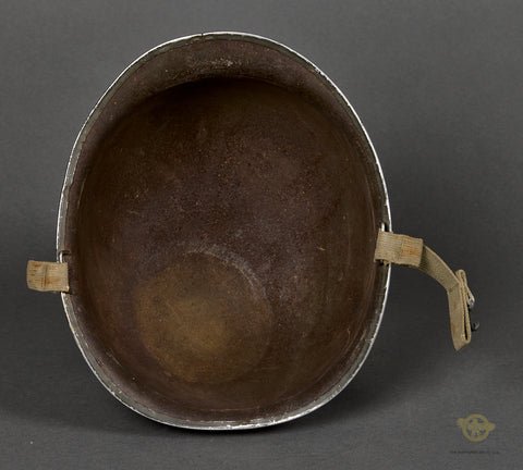 WWII US M-1 Helmet for 3rd ID Captain, Hood Rubber Liner — image 11