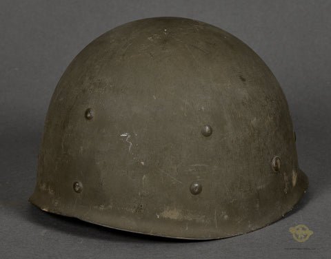 WWII US M-1 Helmet for 3rd ID Captain, Hood Rubber Liner — image 15