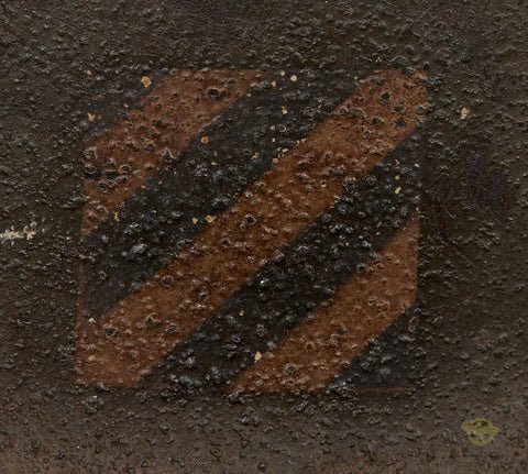 WWII US M-1 Helmet for 3rd ID Captain, Hood Rubber Liner — image 9