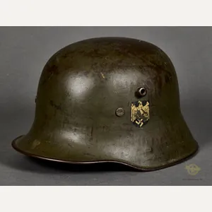 WWII German Army Double Decal Helmet, Reissued from Model 1918 …