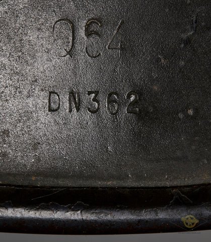 WWII German Model 1940 Police Double Decal Combat Helmet — image 10
