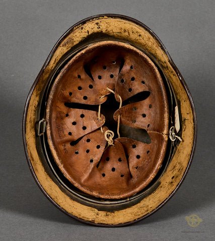 WWII German Model 1940 DAK Tropical Helmet with Veteran Provenance — image 10