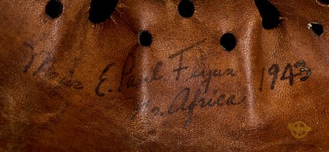 WWII German Model 1940 DAK Tropical Helmet with Veteran Provenance — image 12