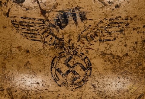 WWII German Model 1940 DAK Tropical Helmet with Veteran Provenance — image 3