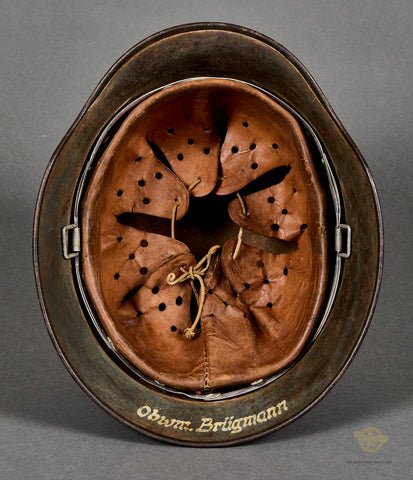 WWII German Model 1940 DAK Tropical Helmet — image 10