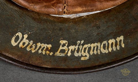 WWII German Model 1940 DAK Tropical Helmet — image 11