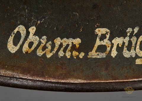 WWII German Model 1940 DAK Tropical Helmet — image 13