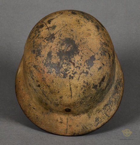WWII German Model 1940 DAK Tropical Helmet — image 8