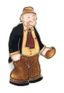 Popeye the Sailor Mans fictional character Wimpy his pal figurel …