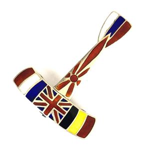 WW1 Royal Flying Corps RFC monoplane The Allies Aeroplane silver …