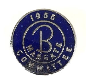 Butlins Margate 1956 committee badge