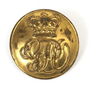 Victorian General Post Office GPO postman's uniform button Herbert & …