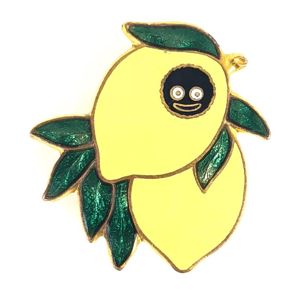 Robertsons pre war Golly lemon fruit advertising badge Regd 768645