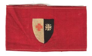 British Red Cross & Order of St John armband with …