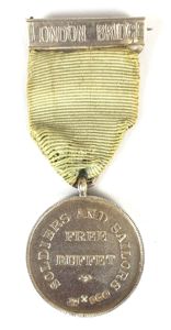WW1 Services Rendered Tribute Medal Free Buffet London Bridge Railway …