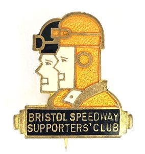 1930 Bristol Speedway Supporters Club Badge by Thomas Fattorini