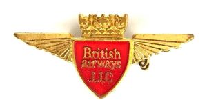 British Airways Junior Jet Club pilots wing badge by Manhattan …
