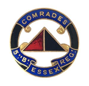 5th Battalion Essex Regiment Old Comrades Association OCA badge Phillips …