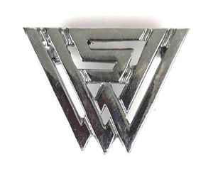 WW2 Womens Voluntary Service WVS monogram official uniform badge