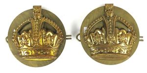 WW1 British Army Warrant Officer 2nd Class Cuff Rank Crown …