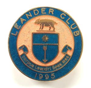 1995 Leander Rowing Club pin badge Henley Royal Regatta