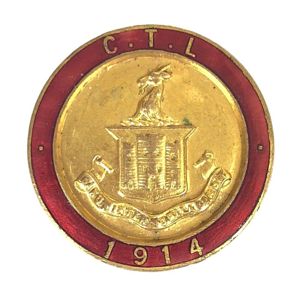 1914 Citizens Training League Gateshead Volunteer Training Corps Badge