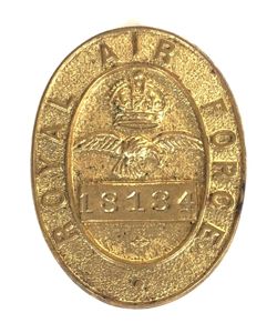 WW2 Royal Air Force war workers numbered identification badge