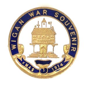 WW1 Wigan War Souvenir Xmas 1914 children of fighting soldiers …