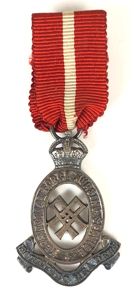 Territorial Force Nursing Service TFNS silver tippet badge medal c.1908 …