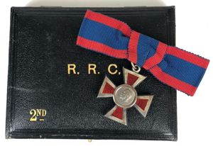 Royal Red Cross 2nd class George V Medal & Case …