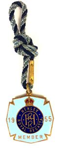 1955 Henley Royal Regatta stewards enclosure badge