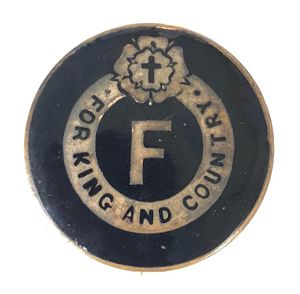 British Fascists 3rd pattern For King and Country badge c1923 …