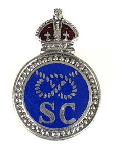 WW2 Staffordshire County Special Constable police badge
