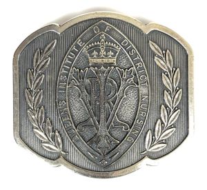 Queens Institute of District Nursing nurses buckle