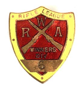 Women's Rifle Association Rifle League Winners Division 6 Badge Ex …